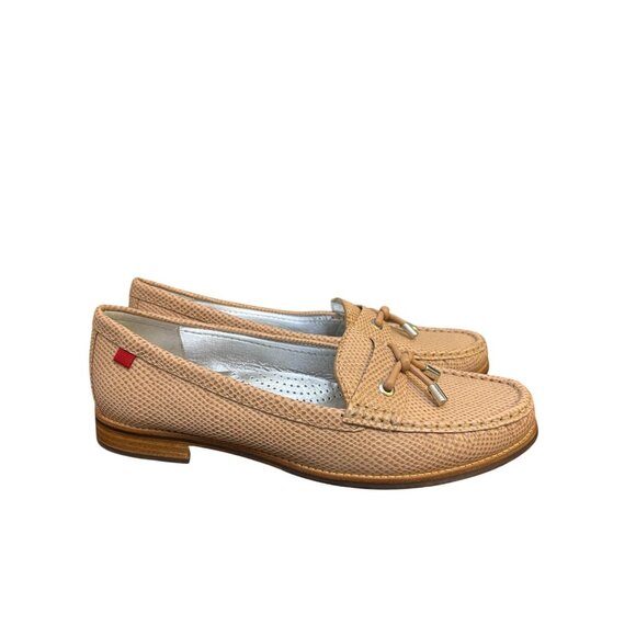 Marc Joseph New York Peach Textured Leather Loafers 10.5 - Picture 5 of 9